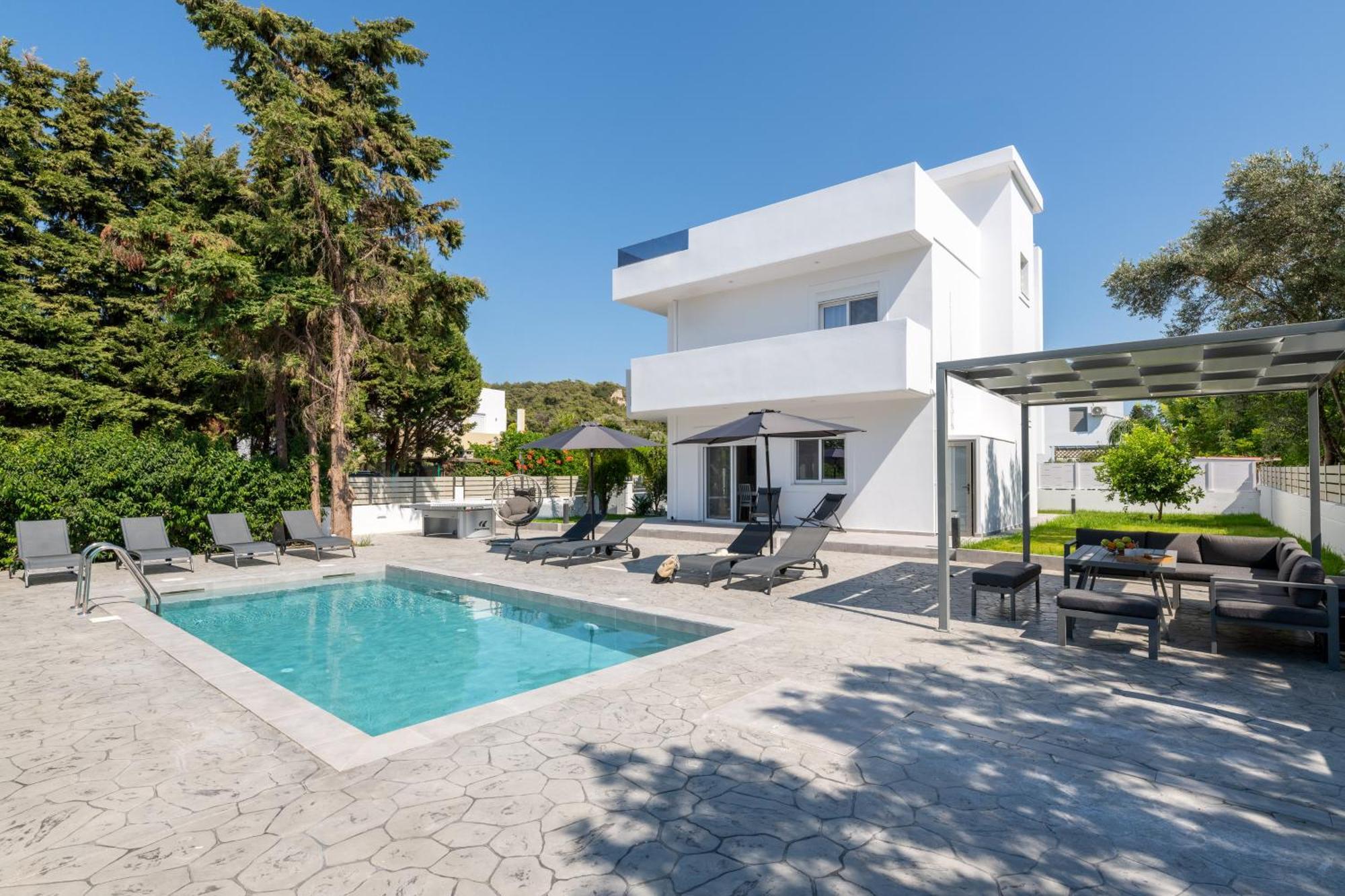 Villa Dana Ixia  Bagian luar foto